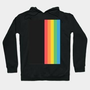 Groovy-Colorful Rainbow Hoodie